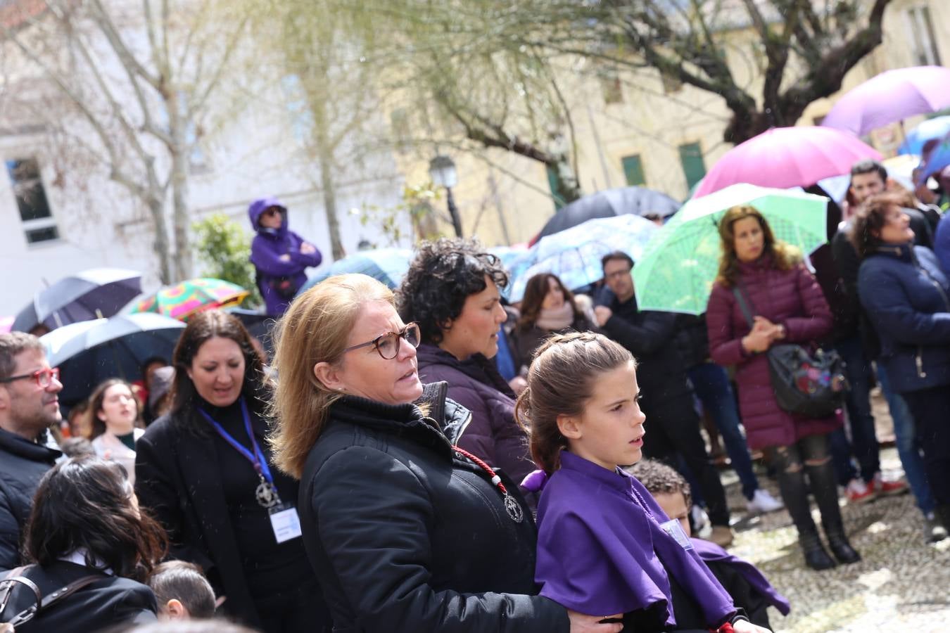 La Soledad de Santo Domingo no ha ido al Campo del Príncipe por la lluvia.