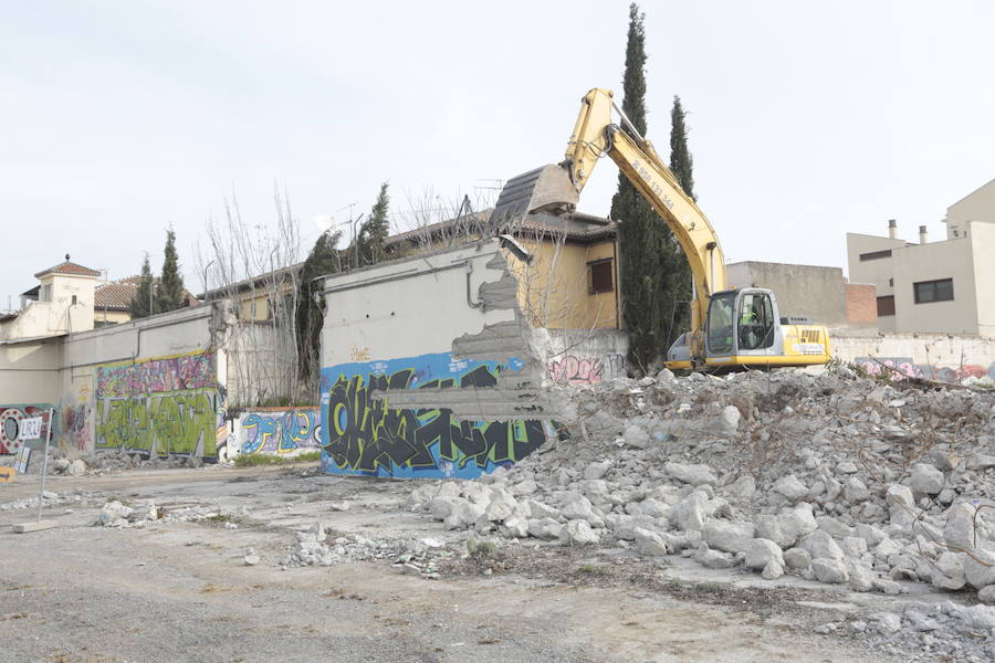El derribo de los viejos pabellones de Mondragones permitirá crear el primer parque arqueológico romano de Granada
