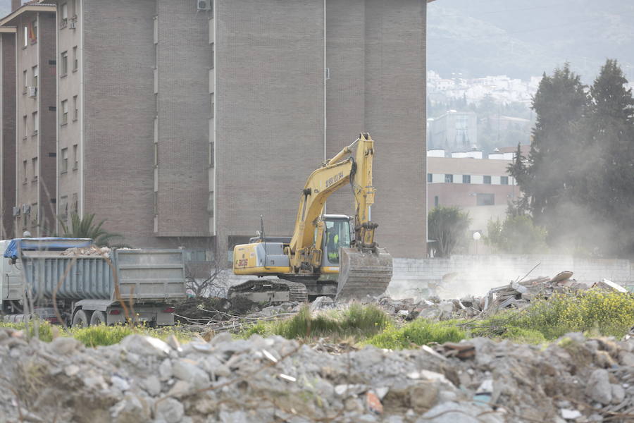 El derribo de los viejos pabellones de Mondragones permitirá crear el primer parque arqueológico romano de Granada