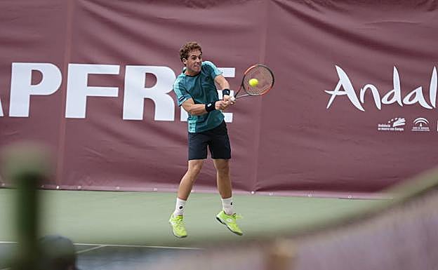 Carballés en acción.