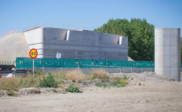 Obras de la segunda circunvalación de Granada, en imagen de archivo.