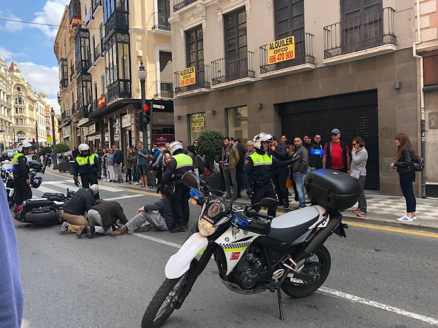 Dso heridos en un atropello en Reyes Católicos