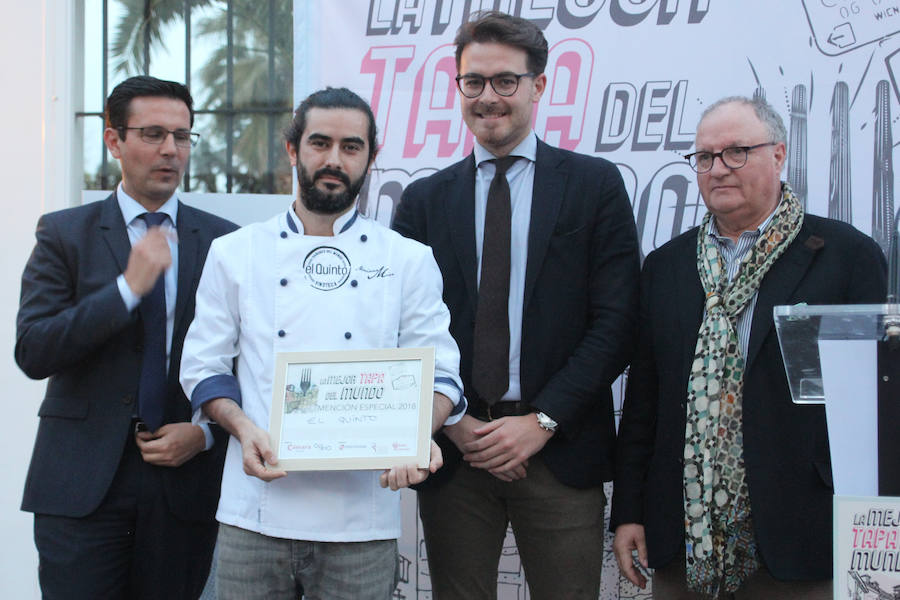 Sancho Original gana la primera edición del concurso gastronómico, que distingue a Puesto 43 con el premio especial 'Sabor Granada'