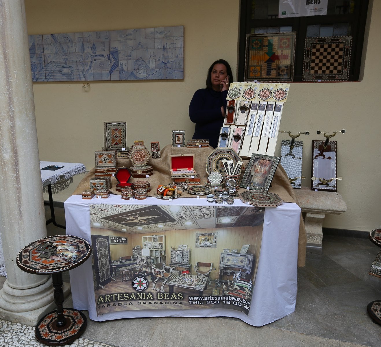 La celebración de los Días Europeos de la Artesanía en el Centro Albayzín dibuja un panorama positivo ante el futuro del sector.