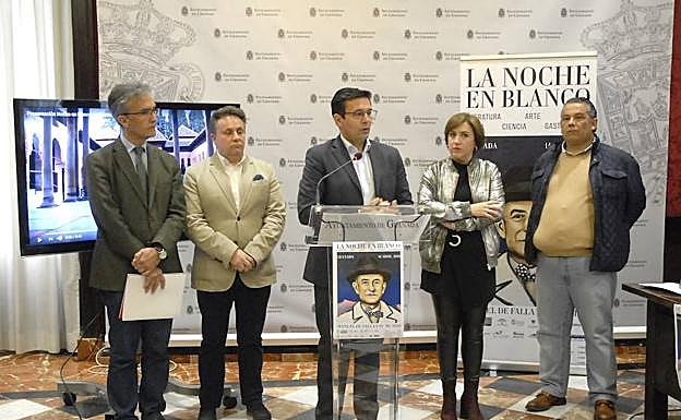 Granada disfrutará de casi 280 actividades durante la Noche en Blanco que este año está dedicada a Manuel de Falla