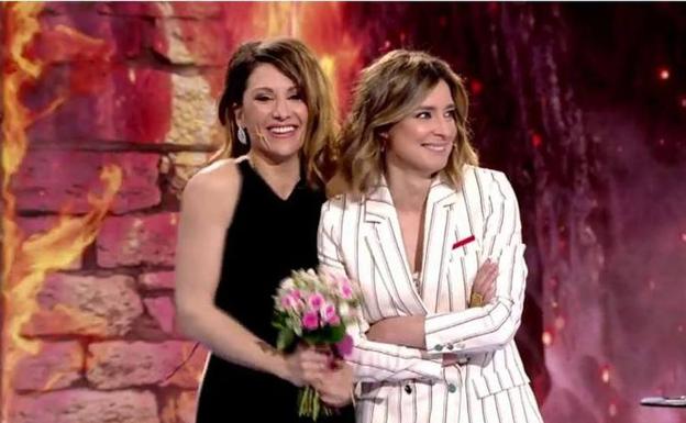 Las redes entusiasmadas con la posible boda: Nagore, Sandra Barneda y el ramo de la novia