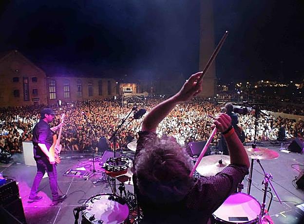 Imagen del concierto de Niños Mutantes en la edición del Festival En Órbita del año pasado. 