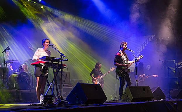 Trepat, en uno de los conciertos de la Noche en Blanco.