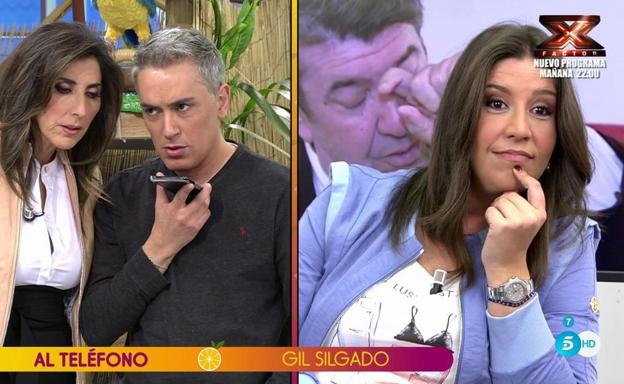 Gil Silgado reniega de su hija Anabel en 'Sálvame': «Yo nada más tengo una hija y se llama Alba Gil»