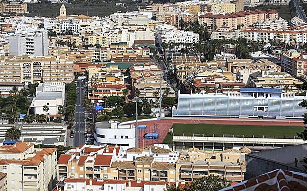 Vista general de viviendas en el municipio de Almuñécar. 