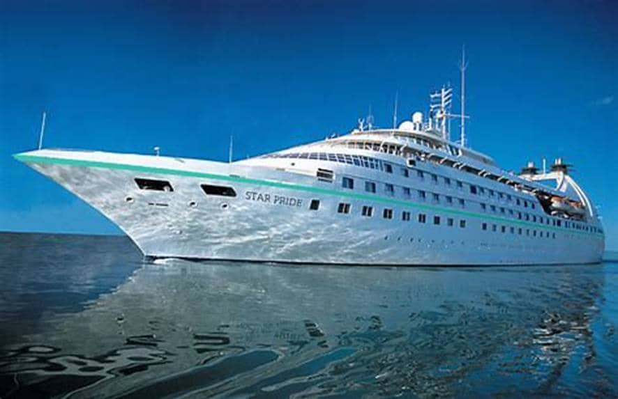 Hace escala en Almería el MS Star Pride, un crucero de auténtico lujo