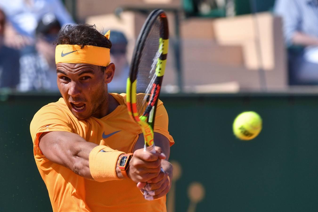 Las mejores imágenes de la final del Master 1.000 de Montecarlo entre el español Rafa Nadal y el japonés Kei Nishikori.