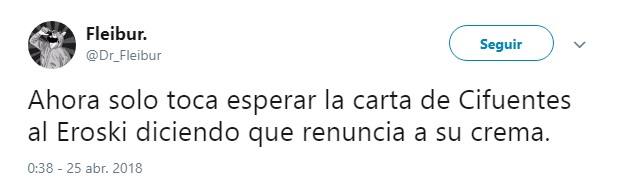 Las redes no han tardado en tirar de humor para contar lo sucedido con Cifuentes
