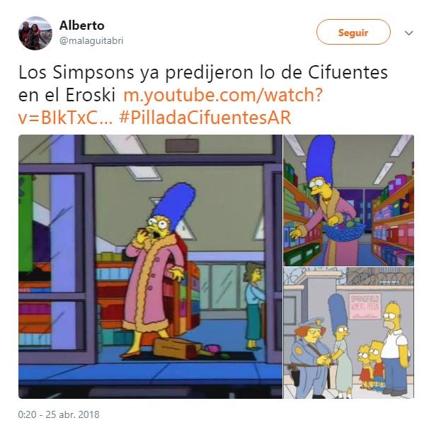 Las redes no han tardado en tirar de humor para contar lo sucedido con Cifuentes