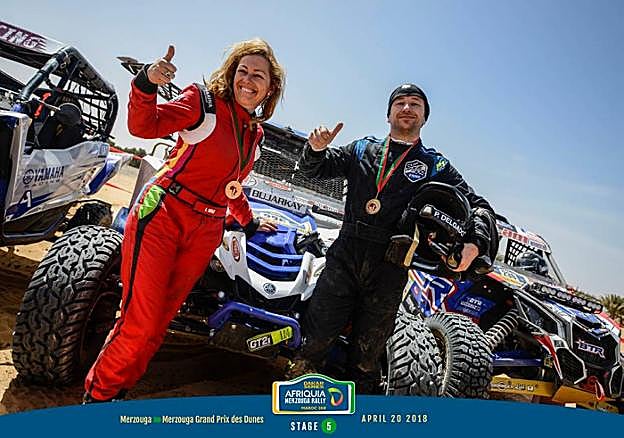 Laura Díaz y Pedro Delgado piensan ya en la próxima cita que será en Peal de Becerro.