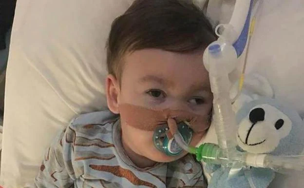 El bebé británico Alfie Evans.