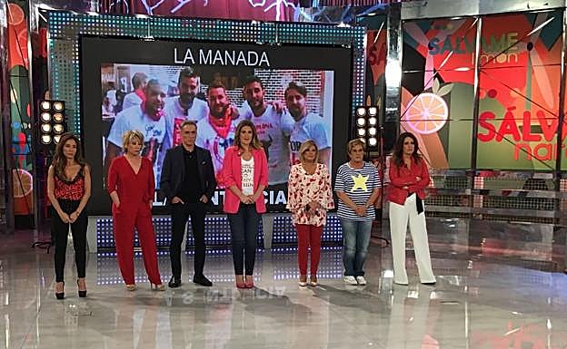 Estallan las críticas contra 'Sálvame' por lo ocurrido con 'La Manada' en pleno directo