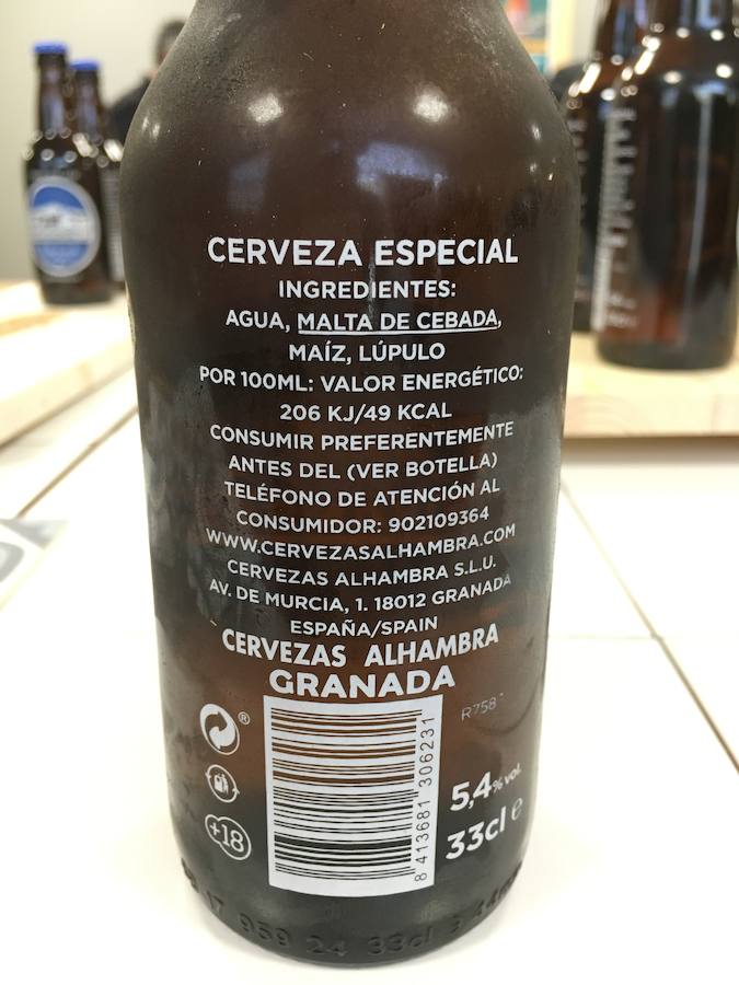 Presentación de la edición limitada de la cerveza granadina