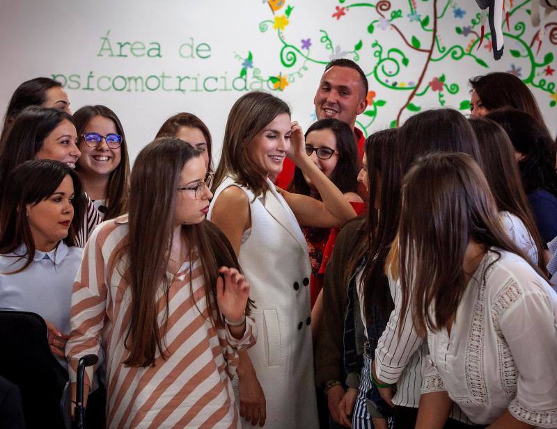 Lo lucio en el acto público en el Congreso Educativo sobre Enfermedades Raras 