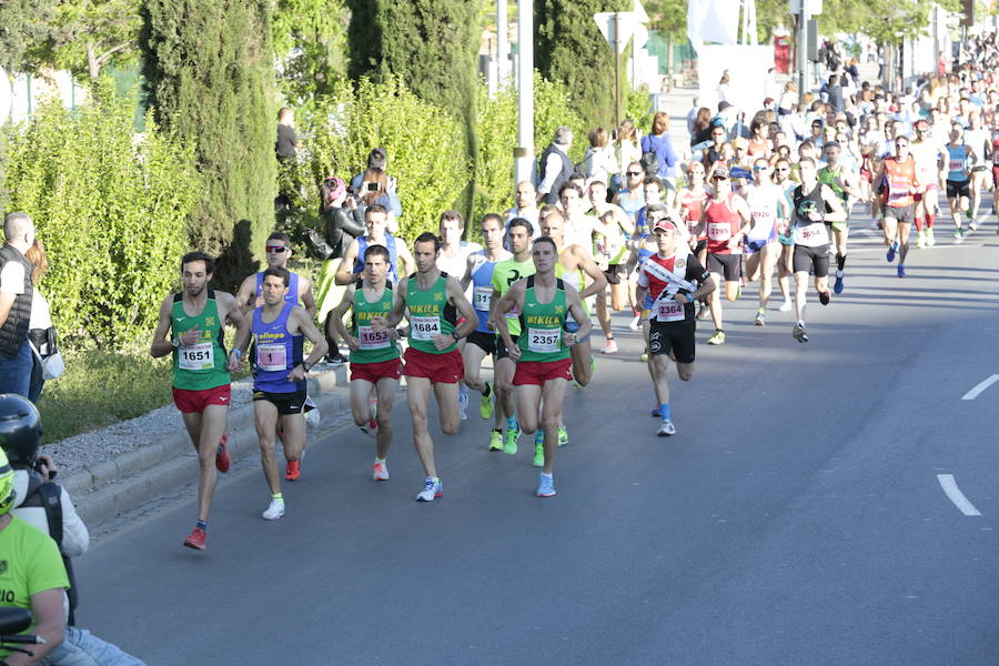 Aquí puedes ver unas maravillosas estampas de la carrera del pasado sábado en Granada