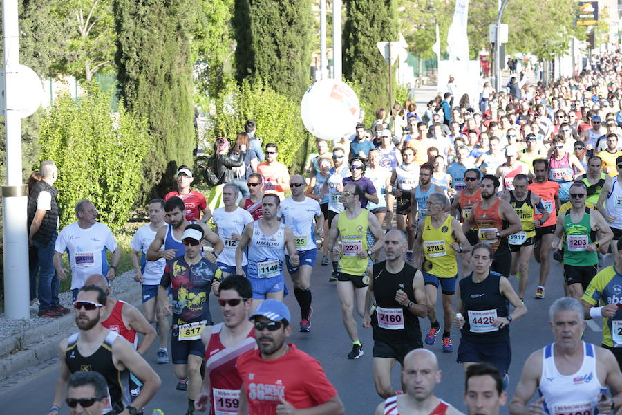 Aquí puedes ver unas maravillosas estampas de la carrera del pasado sábado en Granada