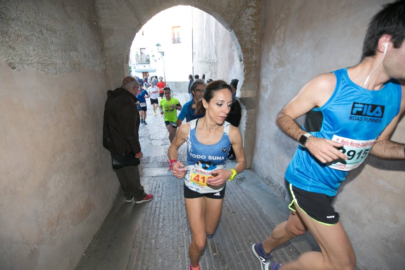 Aquí puedes ver unas maravillosas estampas de la carrera del pasado sábado en Granada