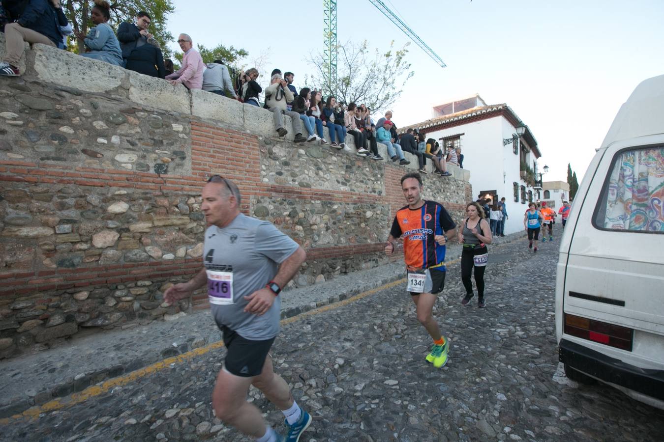 Aquí puedes ver unas maravillosas estampas de la carrera del pasado sábado en Granada