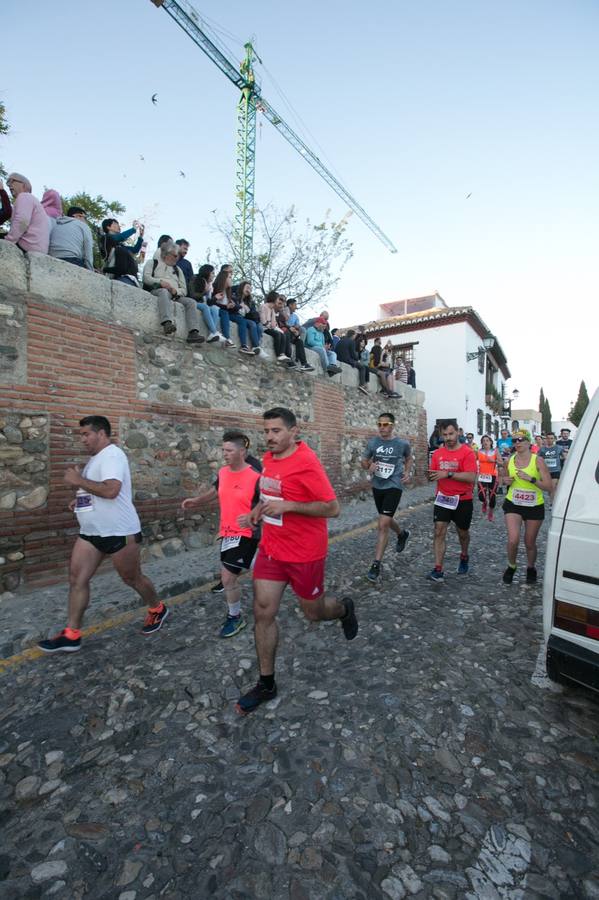 Aquí puedes ver unas maravillosas estampas de la carrera del pasado sábado en Granada