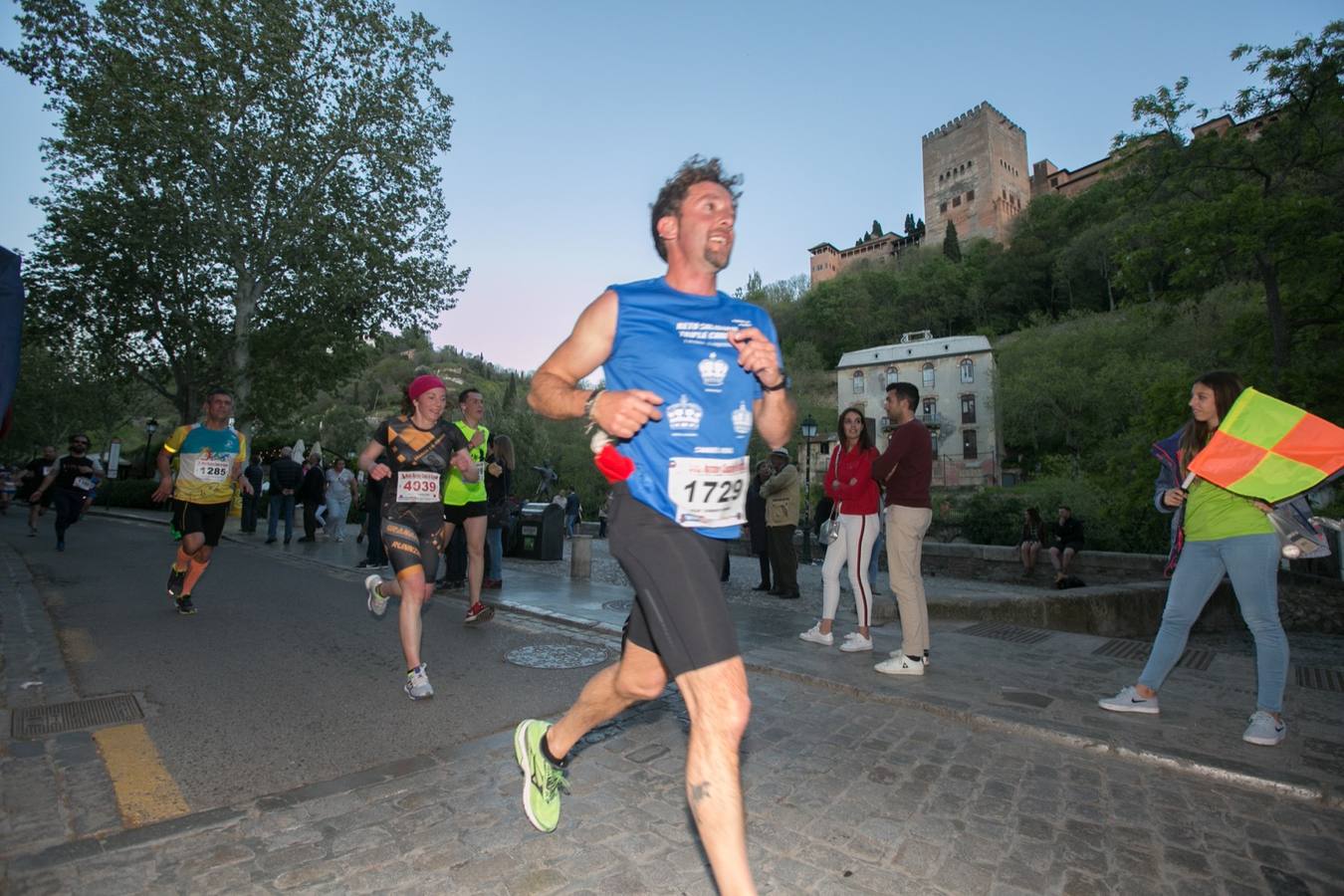 Aquí puedes ver unas maravillosas estampas de la carrera del pasado sábado en Granada