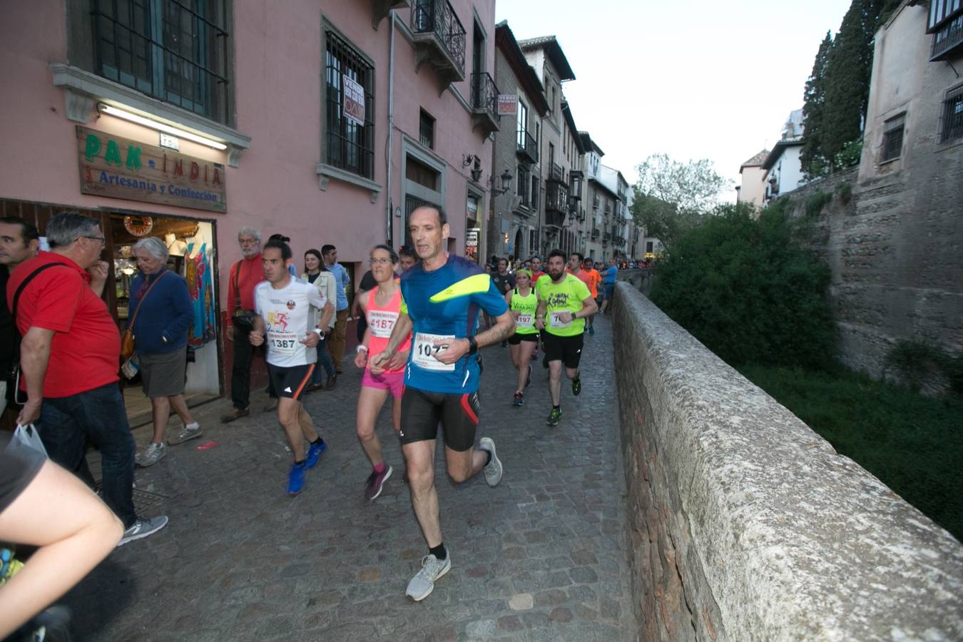 Aquí puedes ver unas maravillosas estampas de la carrera del pasado sábado en Granada