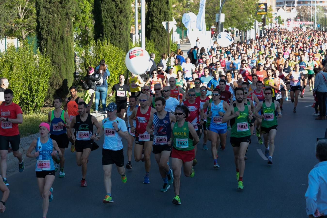 Aquí puedes ver unas maravillosas estampas de la carrera del pasado sábado en Granada