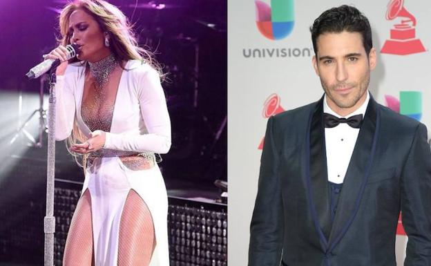 El cariñoso gesto de Miguel Ángel Silvestre a Jennifer López, la pareja de moda