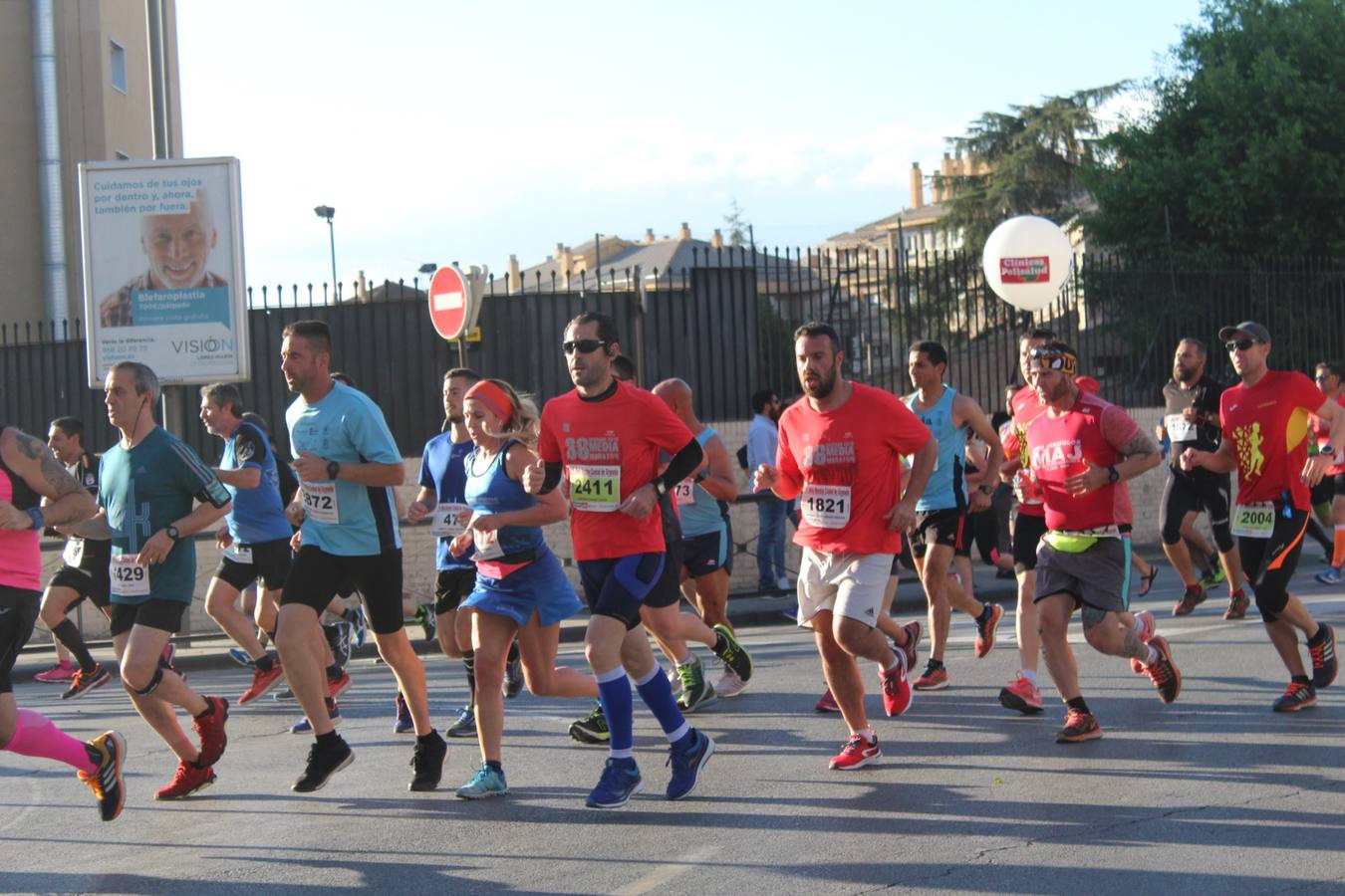 Más de tres mil personas han participado en la media maratón más bonita del mundo