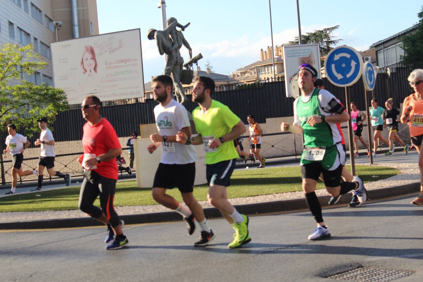 Más de tres mil personas han participado en la media maratón más bonita del mundo