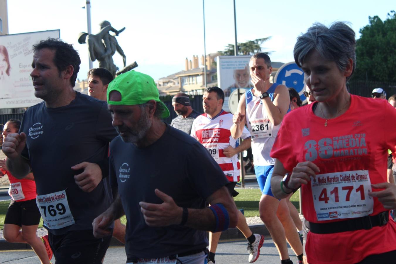 Más de tres mil personas han participado en la media maratón más bonita del mundo