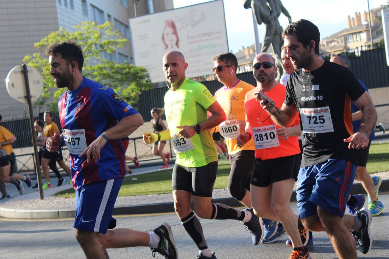 Más de tres mil personas han participado en la media maratón más bonita del mundo