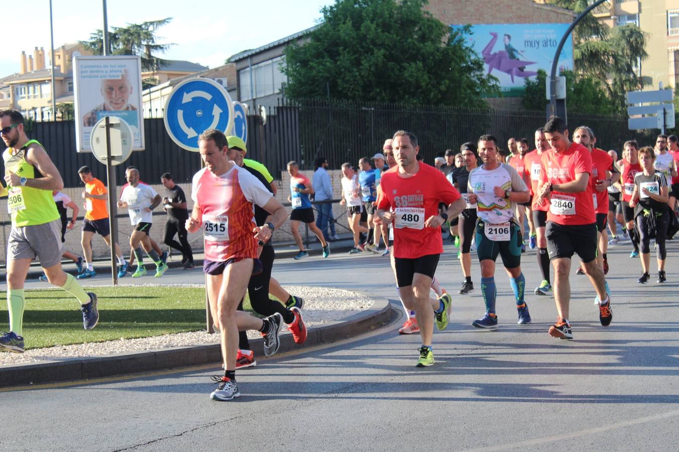 Más de tres mil personas han participado en la media maratón más bonita del mundo