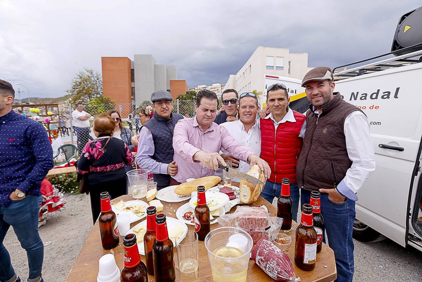 La jornada ha estado marcada por el viento y la lluvia