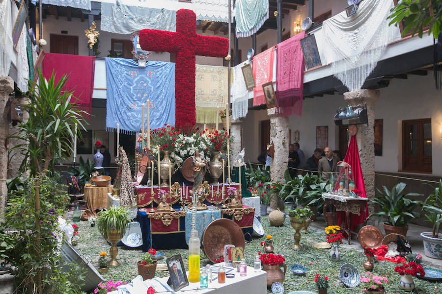 La Corrala de Santiago, vencedora en la categoría de patios.