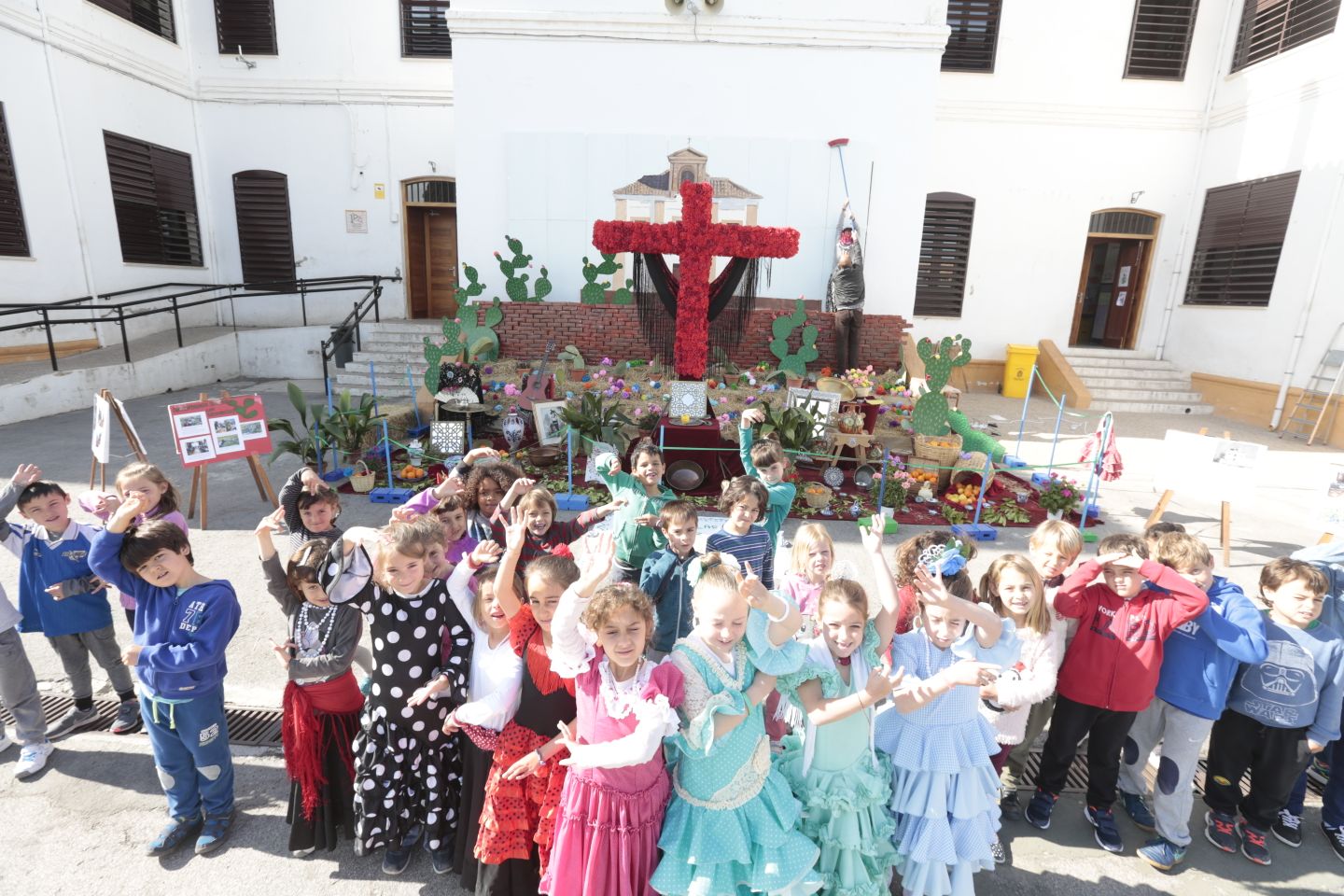 Segundo premio de colegios: Colegio Gómez Moreno