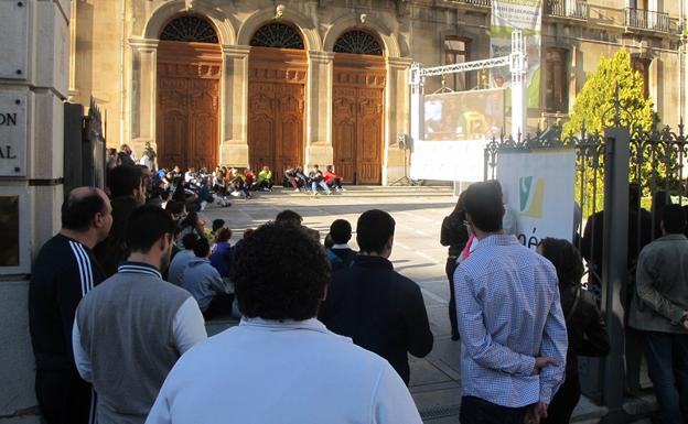 La Diputación ha habilitado en ocasiones anteriores pantalla para que los jiennenses puedan seguir al Jaén Paraíso Interior FS en otras competiciones, como la Copa de España.