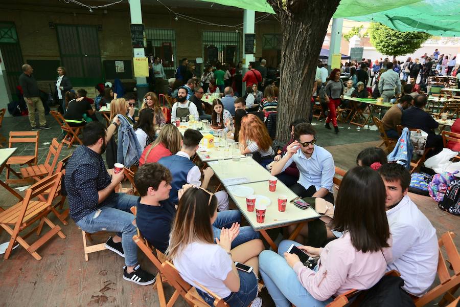 Ambiente festivo en el colegio Ave María San Isidro