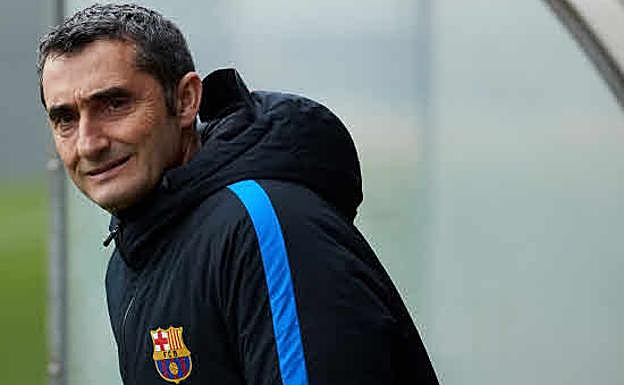 Ernesto Valverde, entrenador del Fútbol Club Barcelona