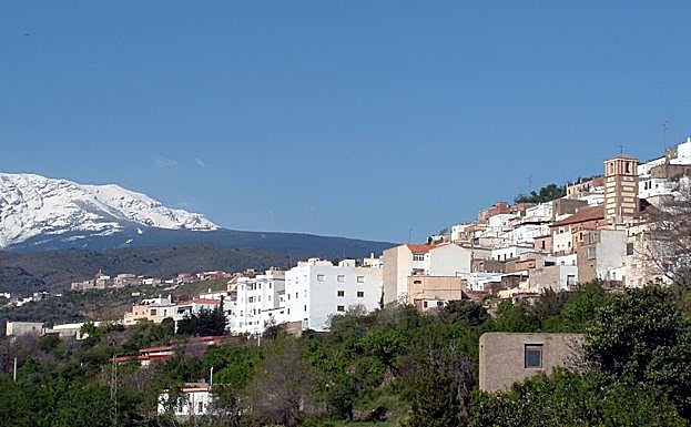 Vista de la localidad almeriense de Abla.