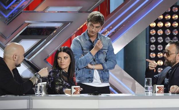 Nueva discusión en el jurado de 'Factor X': «¿Presenta Jesús Vázquez o Risto Mejide?»