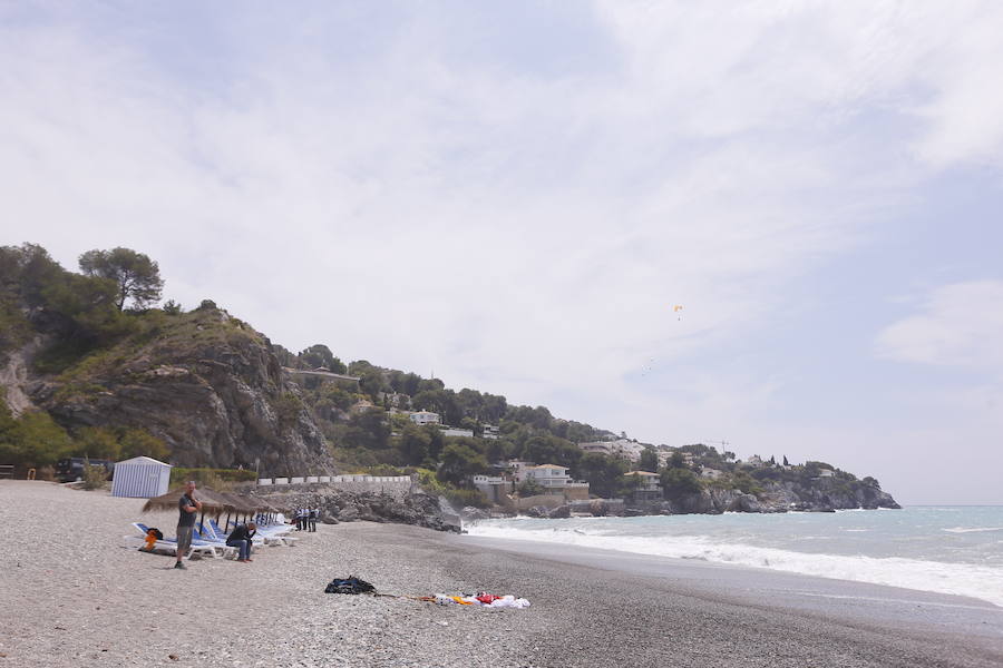 Cayó al mar por la zona de Marina del Este y fue arrastrado por la corriente al haber mucho oleaje en la zona