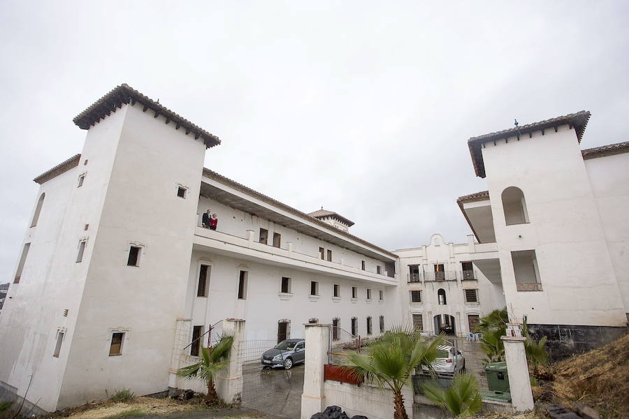 Las instalaciones del Hotel Cortijo de Andalucía, paralizadas. 