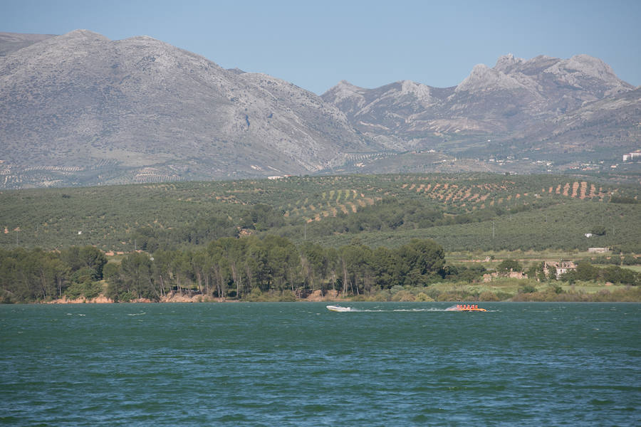 El pantano de Cubillas está al 100 % de su capacidad y el de Canales llegará a esa cifra en unos días. El de Quéntar ronda el 94%. 