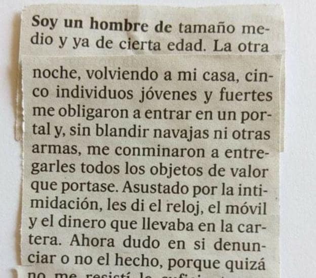 La carta al director de un profesor que da la vuelta a España: «Si una violación se juzgara como un robo»
