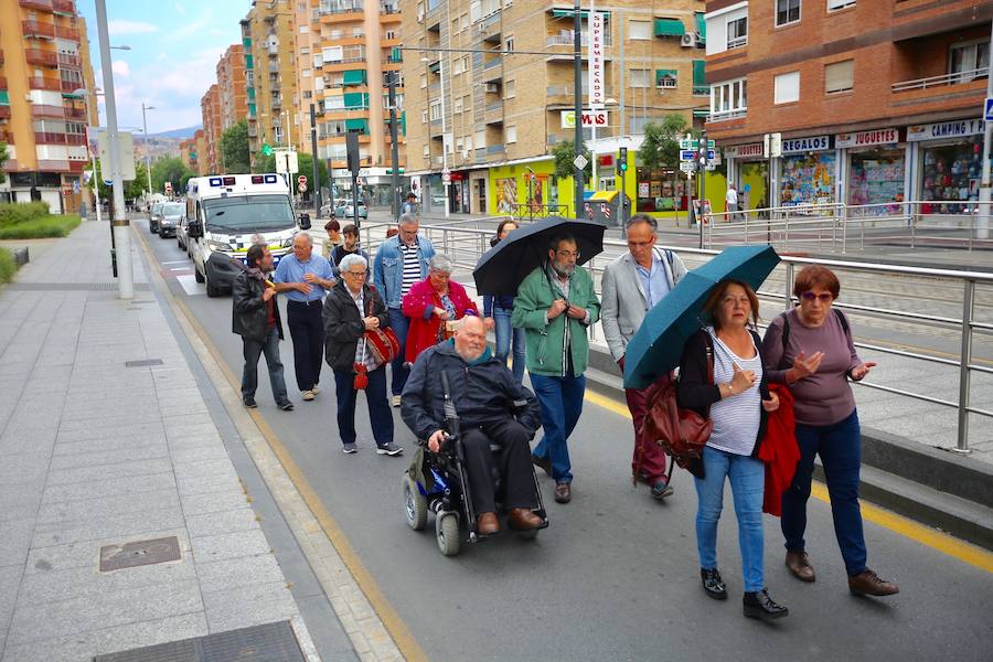 Gran Vía y Reyes Católicos se cortará el tráfico desde las 18.30 horas, desviándose el transporte público por Camino de Ronda